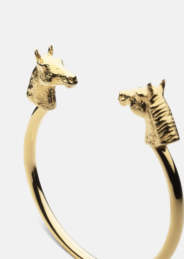 GTG Horse Cuff - Gold Plated