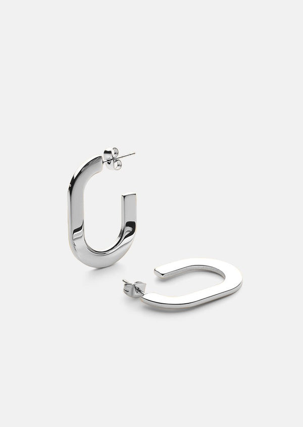 Glam Earring - Silver Plated