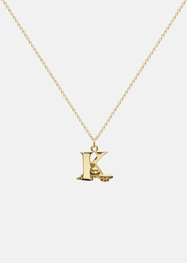 Moomin Alphabet - Gold Plated - K