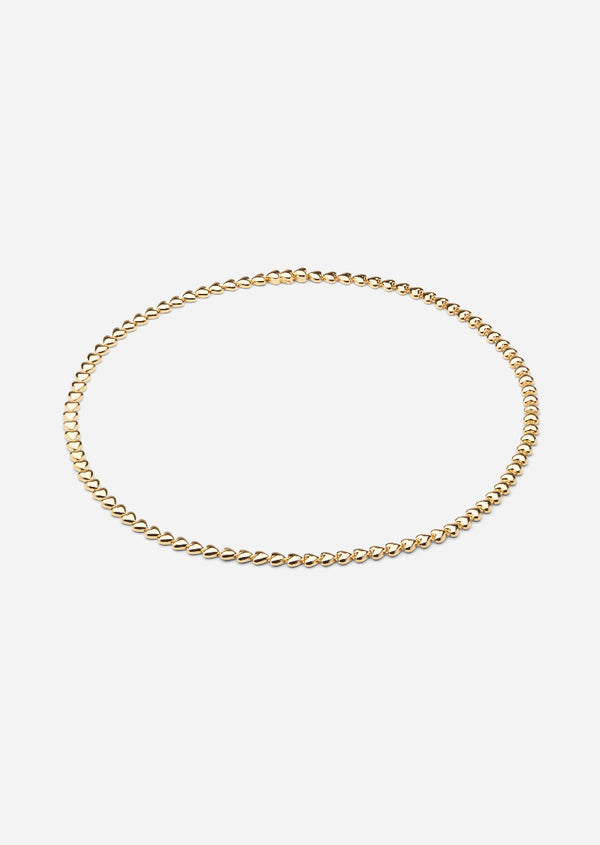Mille Coeurs Collier Necklace - Gold Vermeil