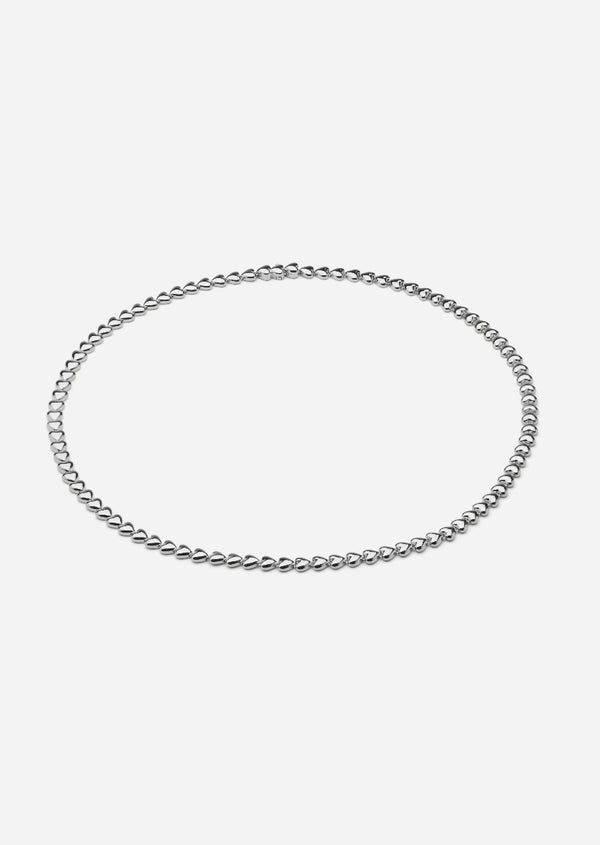 Mille Coeurs Collier Necklace - Sterling Silver