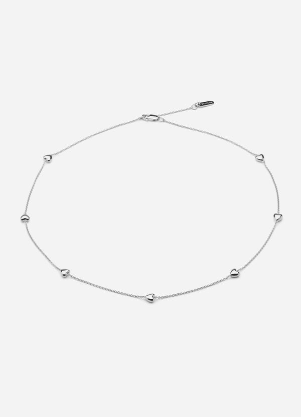 Heart Petit Necklace – Sterling Silver