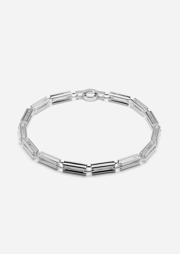 Relier X Necklace - Silver Plated