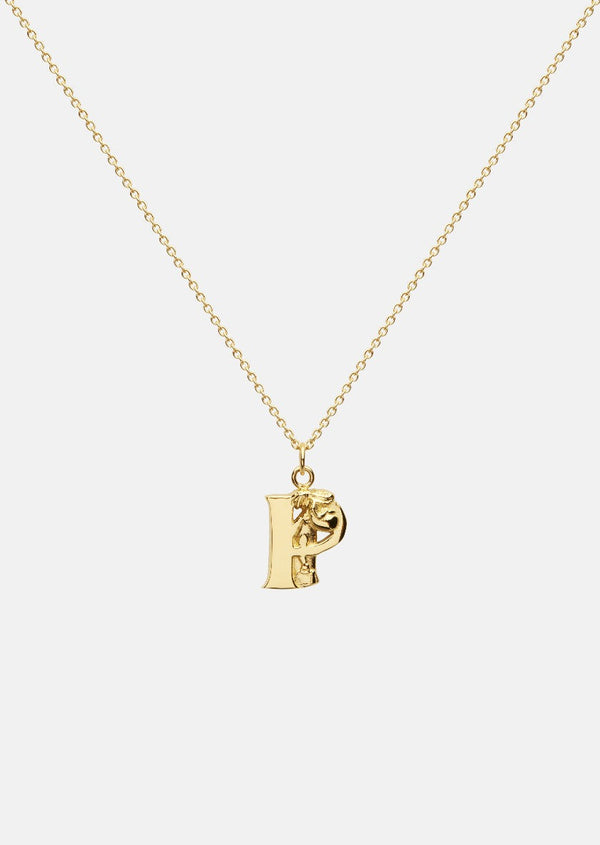 Moomin Alphabet - Gold Plated - P