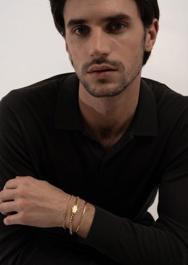 Paul Chain Bracelet - Gold Plated