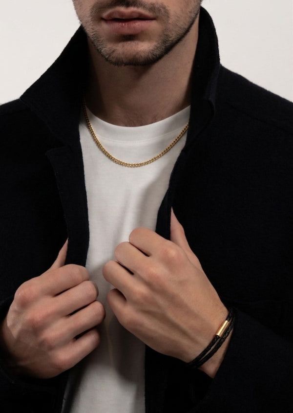 Petit Paul Chain Necklace - Gold Plated