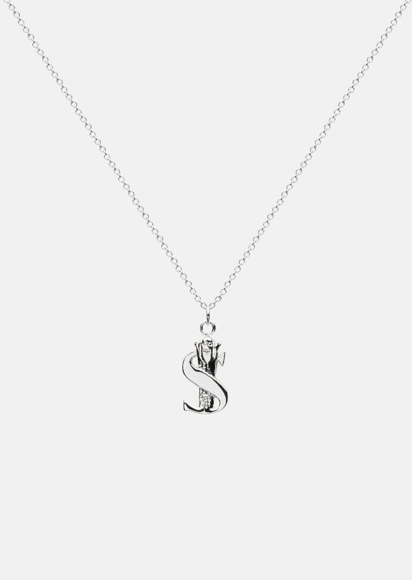 Moomin Alphabet - Silver Plated - S