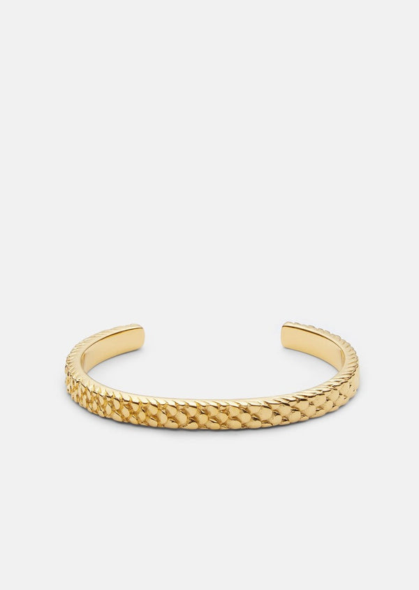 Scale Cuff design Thomas Sandell – Gold Plated