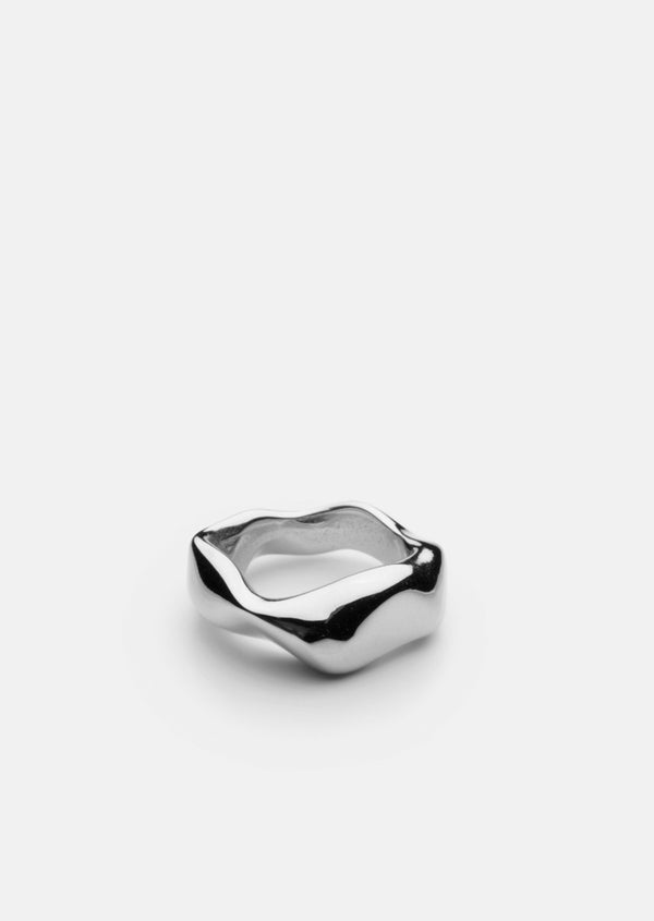 Chunky Petit Ring - Silver Plated