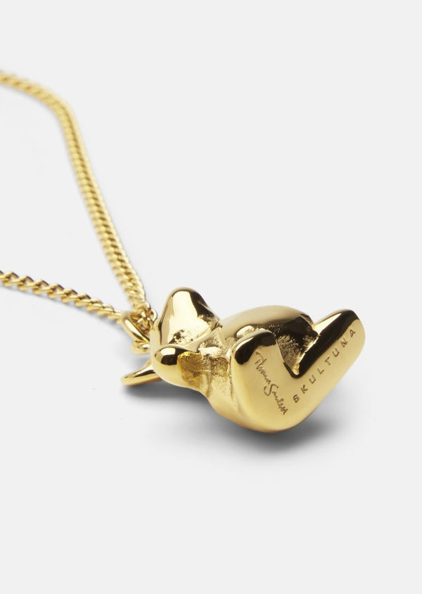 Teddy Bear Necklace design Thomas Sandell – Gold Plated
