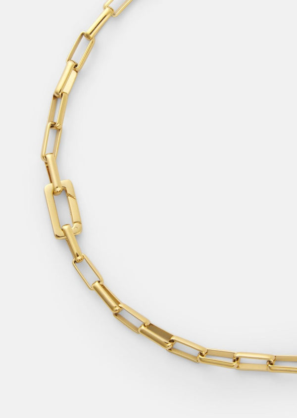 Traverse Chain Necklace - Gold Plated