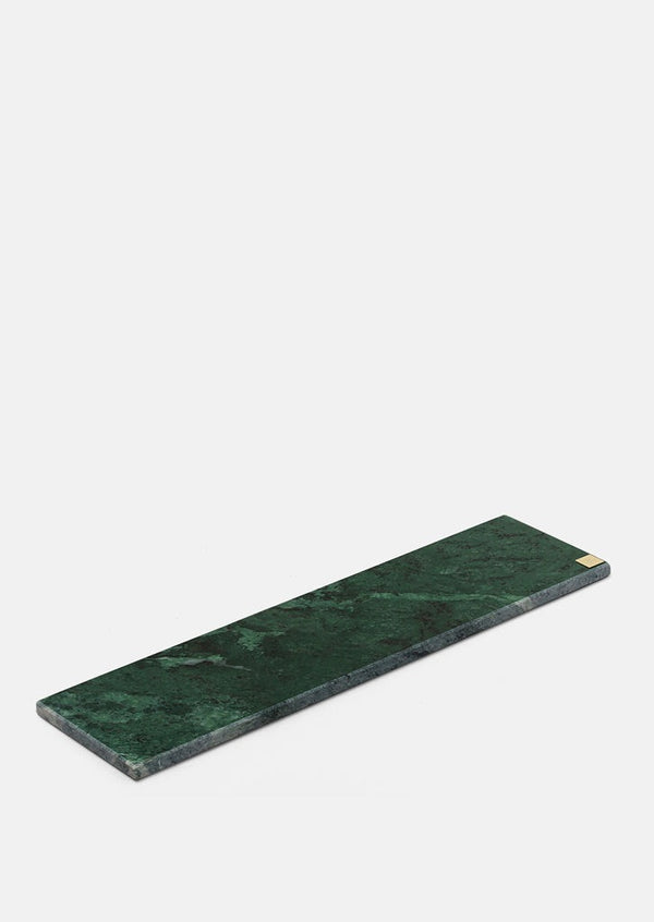 Marble Plate Wide - Green