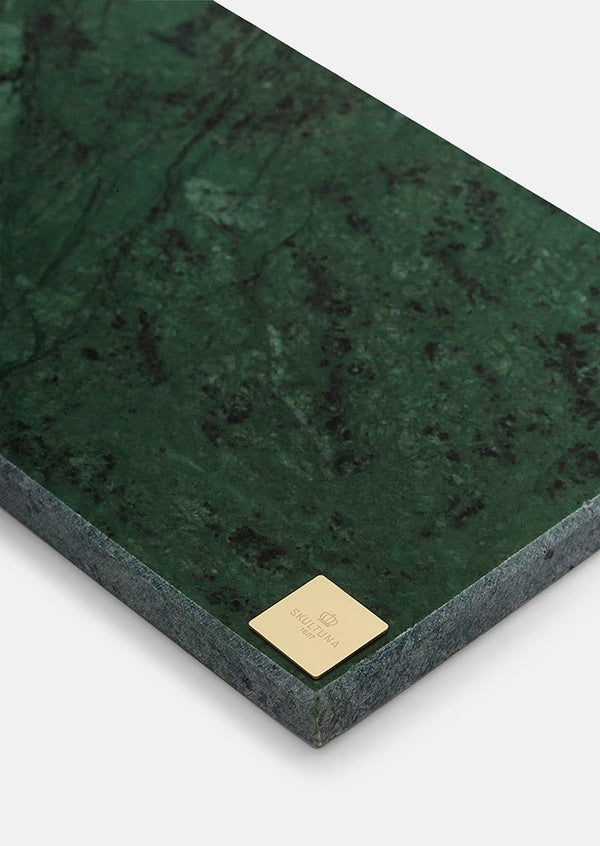 Marmorplatta Bred - Grön