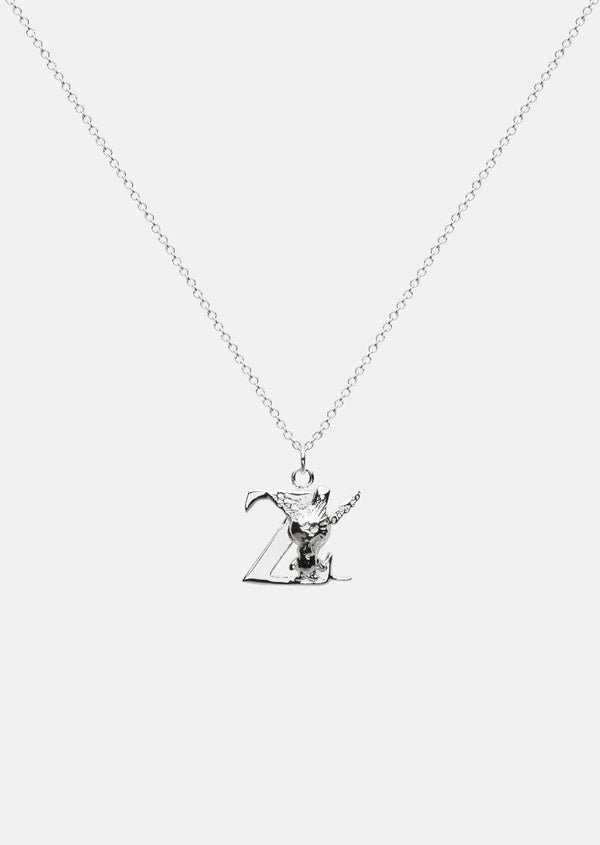 Moomin Alphabet - Silver Plated - Z