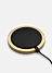 Charging pad Skultuna x The Case factory. Exclusive wireless charger. Made of brass.