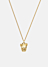 French Bulldog necklace – Gold plated