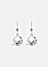Moomin Alphabet Earring - Silver Plated - O