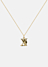 Moomin Alphabet - Gold Plated - X