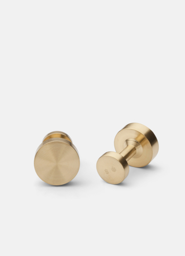 Icon Cuff Link Model 1 - Matte Gold plated