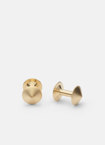 Icon Cuff Link Model X - Matte Gold plated