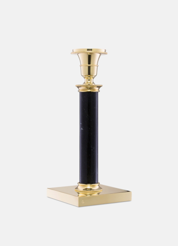 Jubilee Candlestick - Marquina Marble