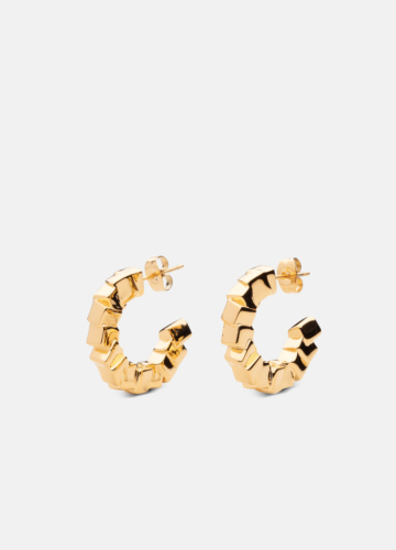 Morph Earring Petite – Gold plated
