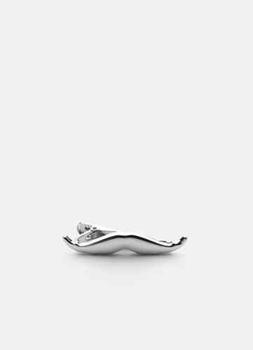 Fathersday Series Silver - Moustache Tie Clip