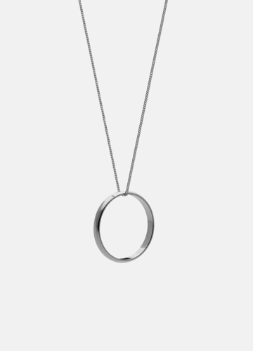 Icon Necklace Polished Steel - Medium