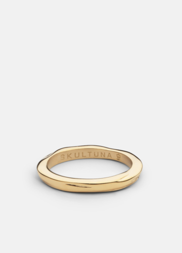 Ring Thin - Opaque Objects - Gold plated