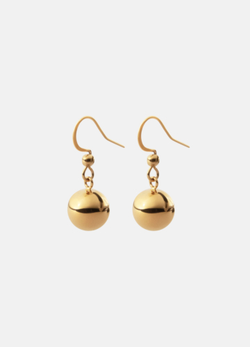 Ball Drop Earring – Gold plated