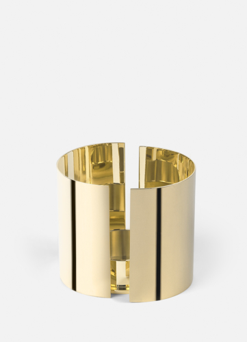 Infinity Candleholder - Large Brass