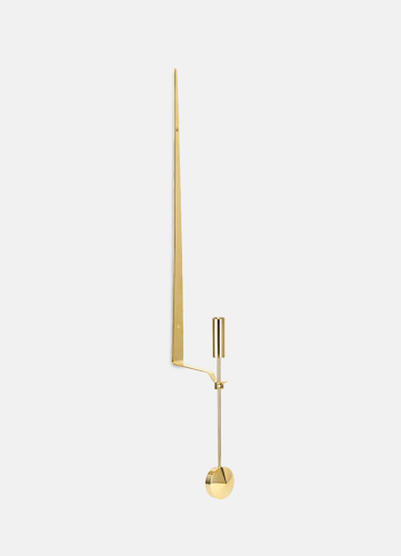 Skultuna Sconce Pendel. Wall-mounted candlestick. Made of brass