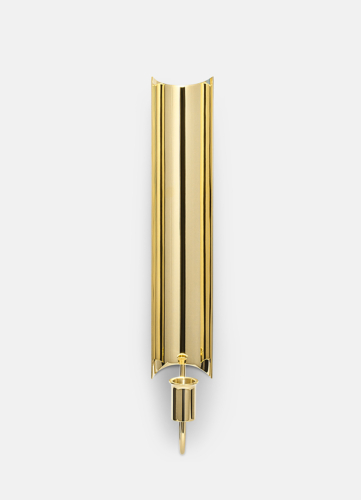 Skultuna Sconce Reflex. Wall-mounted candlestick. Made of brass