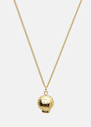 Skultuna x Lisa Larson – Lion Necklace - Gold Plated