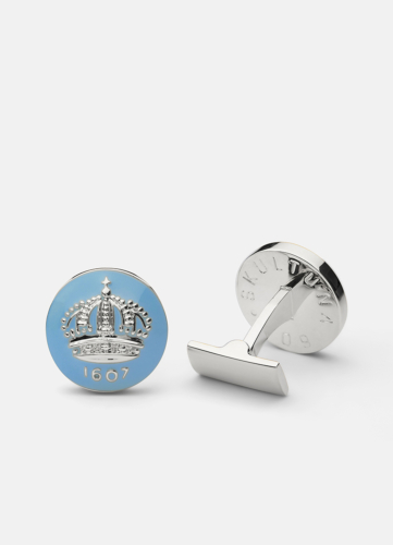The Skultuna Crown Silver plated - Light Blue
