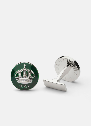 The Skultuna Crown Silver plated - Racing Green