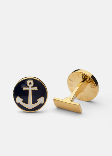 The Anchor Gold - Blue & White