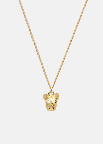 French Bulldog necklace – Gold plated