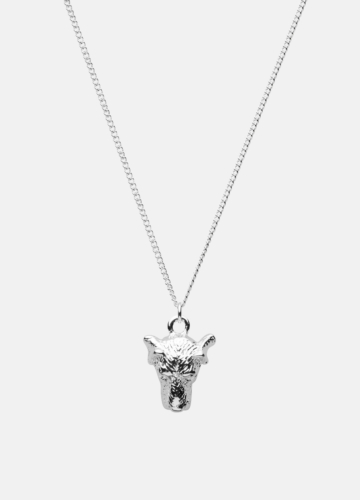 Terrier necklace – Silver plated