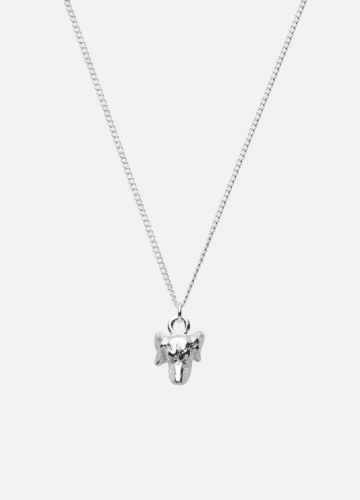 Dachshund necklace – Silver plated