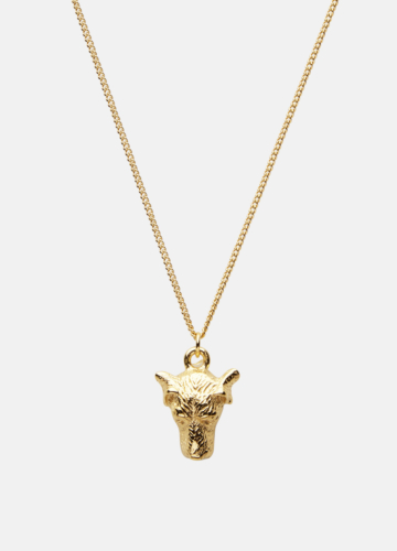 Terrier necklace – Gold plated