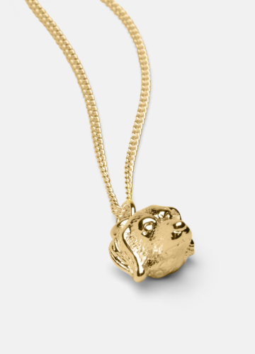 Dachshund necklace – Gold plated