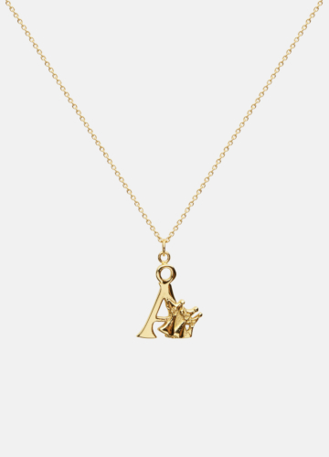 Moomin Alphabet - Gold Plated - Å