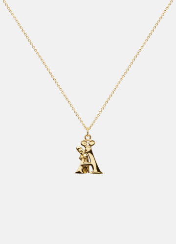 Moomin Alphabet - Gold Plated - Ä