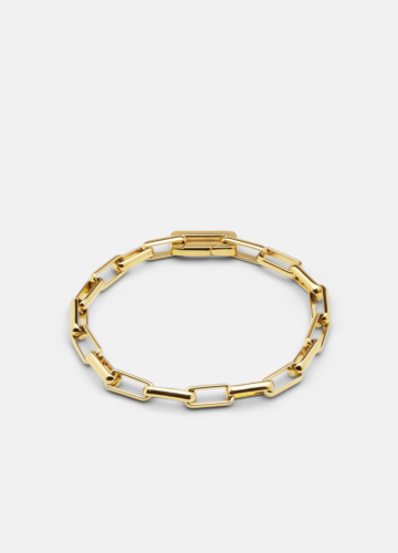 Traverse Chain Bracelet – Gold plated