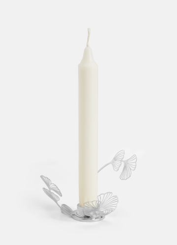 FLWR Candleholder small – Silver plated