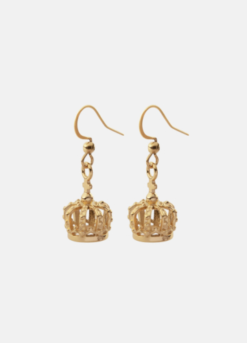 Crown Earring – Gold plated