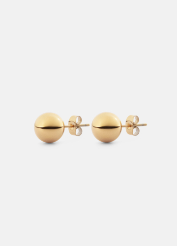 Ball Earring – Gold plated 