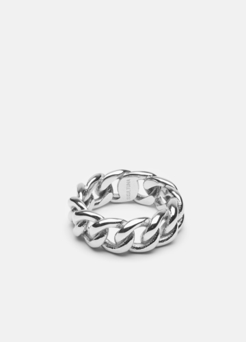 Chain Ring – Silver plated