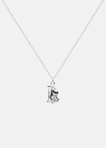 Moomin Alphabet - Silver Plated - L